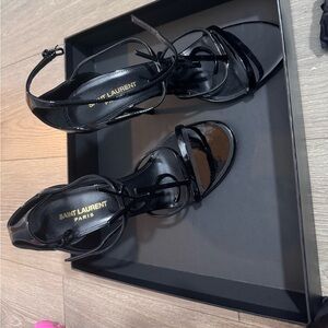YSL Cassandra Sandals 100 (sold)